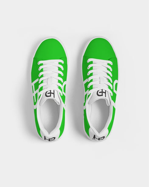 HEED NYC Men's Classic Green Apple Vegan Leather Sneaker
